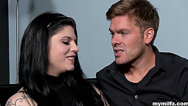 Loud pussy treat grants hot brunette crazy orgasms