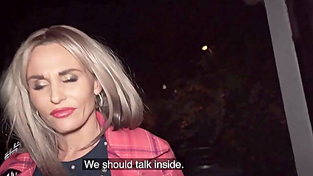 Public agent i bang my gfs hot mummy who has fine Big Boobs