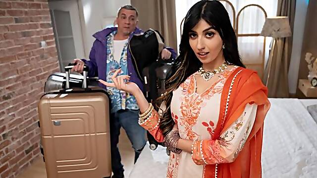 Big tits scene with innocent Aaliyah Yasin from Fakehub