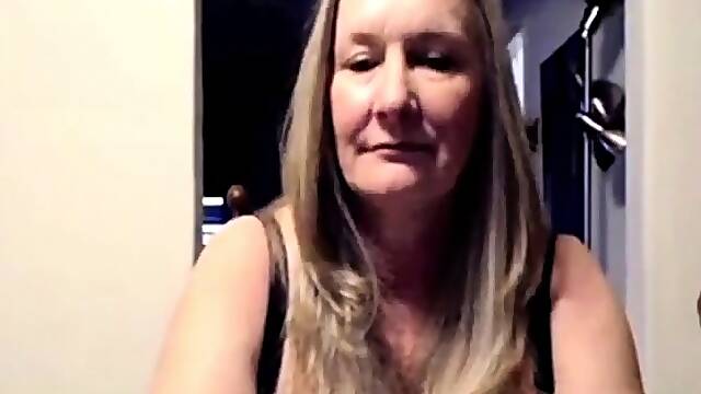 Big Bust and Booty Granny Gem on Cam