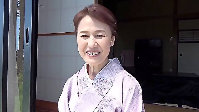First Time At 60 Years Old Chie Igarashi 1of5
