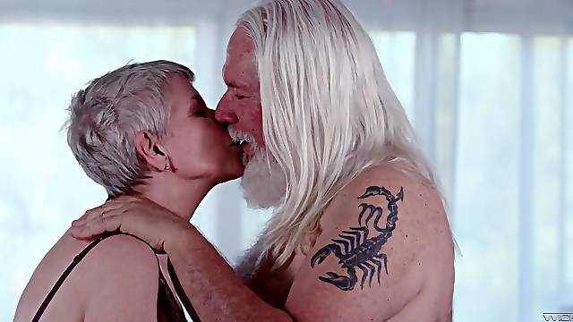 Amateur porn video of an old couple having sex like in good old days