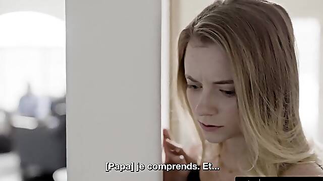 PURE TABOO Riley Star Would Definitely Screw Her Stepdad To Make Him Feel More excellent - FRENCH SUBTITLES