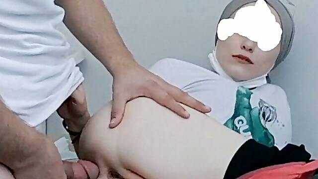 Nurse Ebru is getting bored turkish damsel