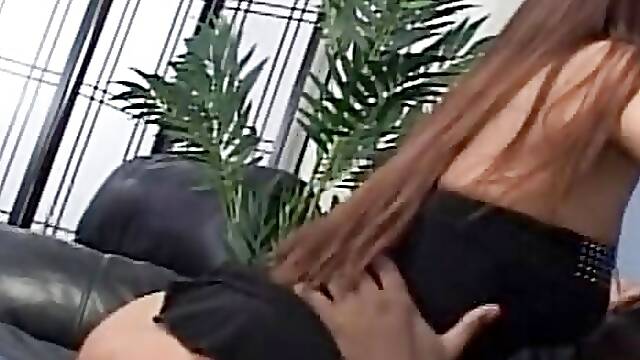 Nasty ebony MILF gets fucked and filled by BBC