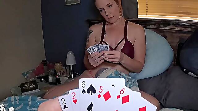 This Scene Is From Strip Poker with My Stepmom... if the Cards Didn't Give It Away
