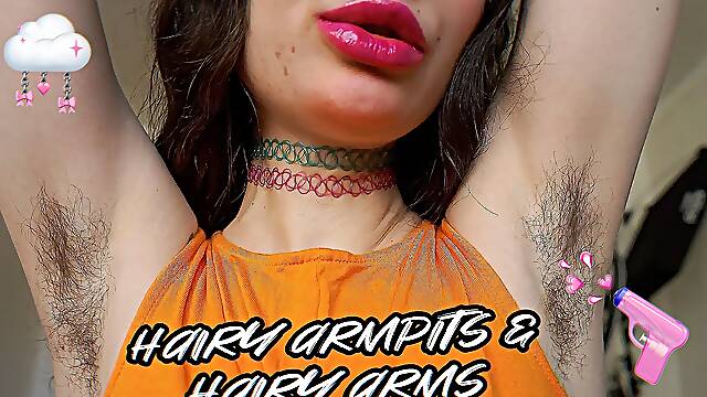 Sweaty Hairy Armpits and Hairy Pits Worship