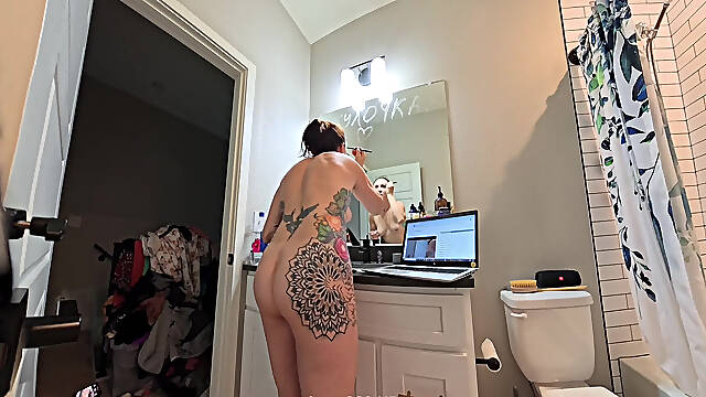 Dickflash Shower Adventure Part 2 New Roommate Forgot to Close the Bathroom Door