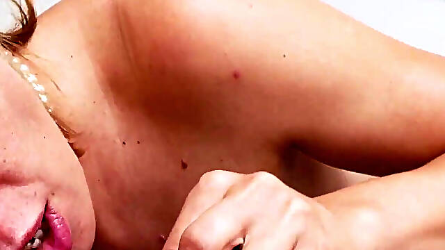 Gina Monelli interracial POV cum swallowing blowjob