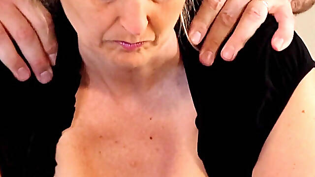 Doggy Style Boobs Bouncing Cum Swallow