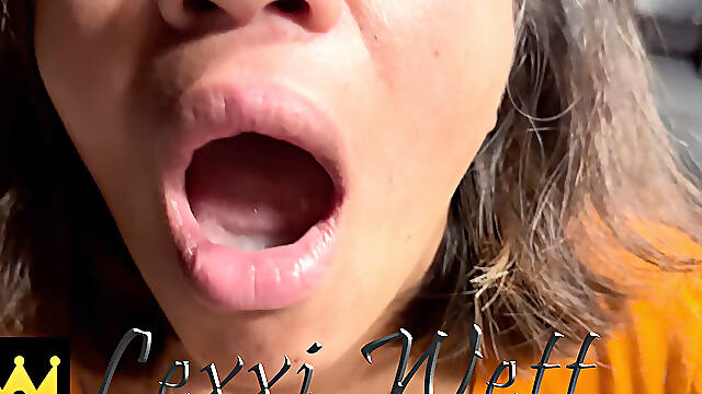 Pinay Pro BJ Ends in Thick Mouthful Swallow - Lexxi Wett