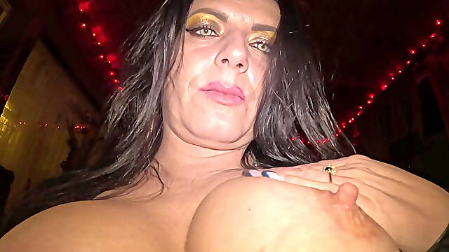 Obey My Tits - Vampire Gooning JOI with Leather & Sparkling Claws